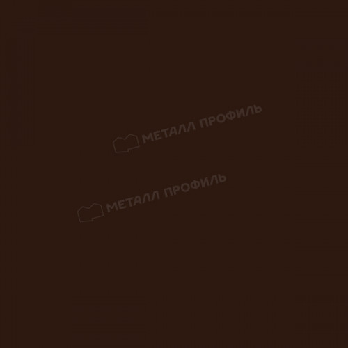 Труба водосточная с коленом МЕТАЛЛ ПРОФИЛЬ БЮДЖЕТ 76х102х3000 Ral 8017