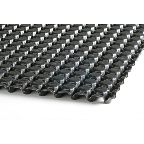 Мембрана профильная дренажная HDPE С перфорацией 25 мм