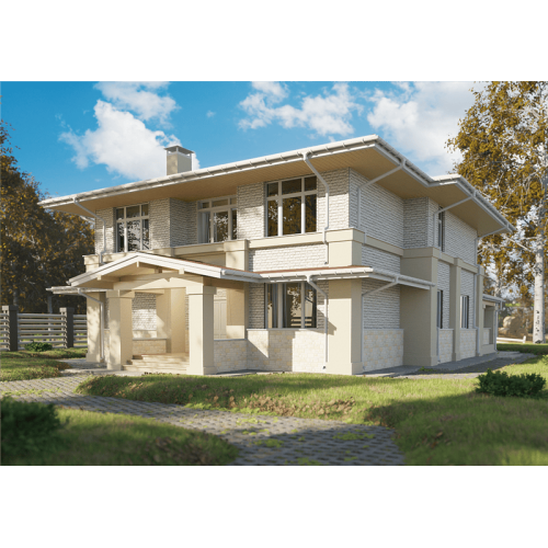 Сайдинг LUX под камень, Bergart, кокос
