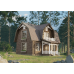 Сайдинг LUX под камень, Bergart, кедровый орех