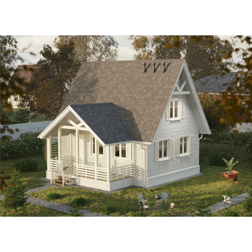 Сайдинг LUX под камень, Bergart, кокос