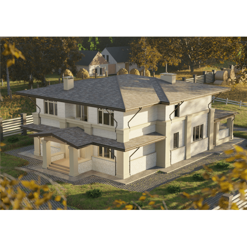Гибкая черепица Lux, Саппоро, Вагаси