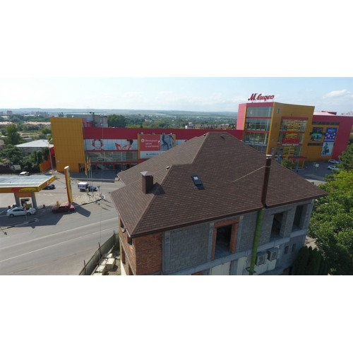 Гибкая черепица Premium, Женева, Арахис