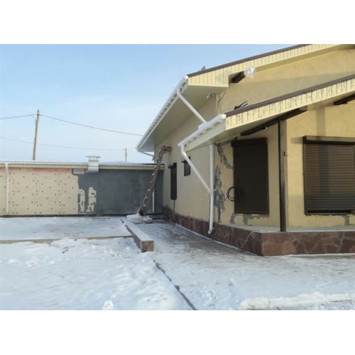 Колено 45˚ для водосточной трубы LUX, пломбир