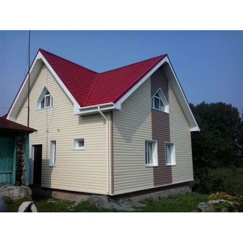 Сайдинг Premium, Корабельный брус, крем-брюле