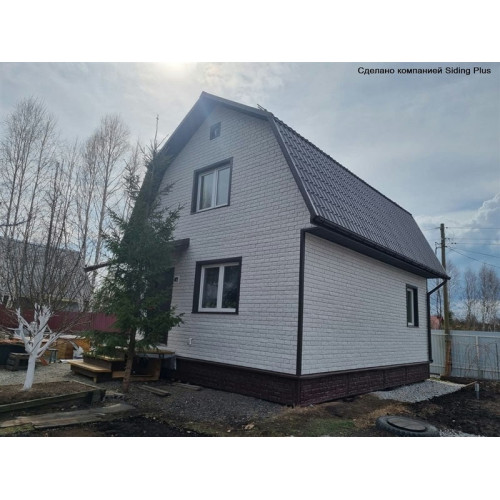 Сайдинг LUX под камень, Bergart, кокос