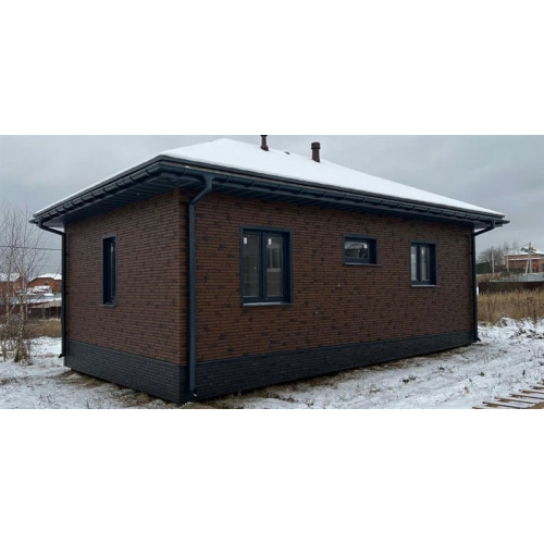 Заглушка желоба Lux, графит